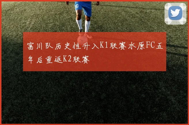 富川队历史性升入K1联赛水原FC五年后重返K2联赛